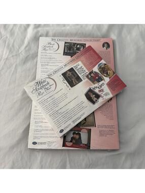 Pk of 3 New Creative Memories 5x7 Black Scrapbook Pages 10 Sheets/20 Pages